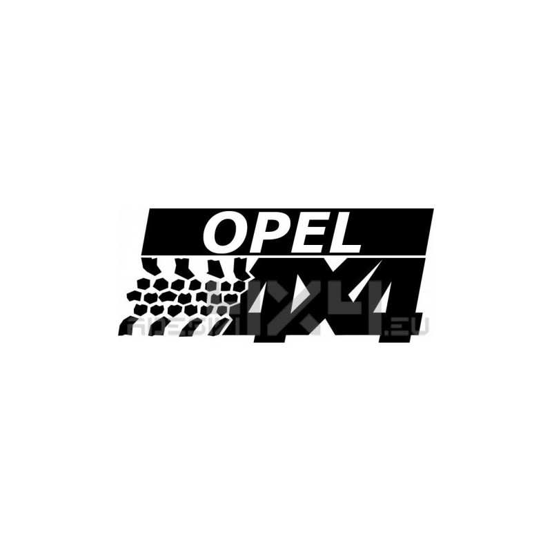 Adesivo Opel 4x4