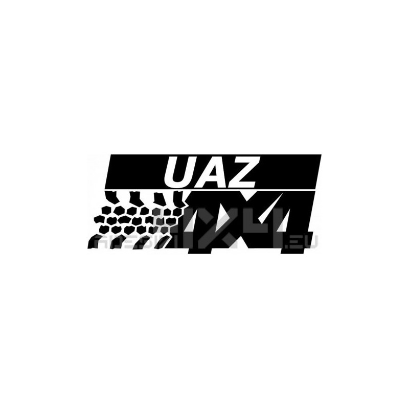 Adesivo uaz 4x4