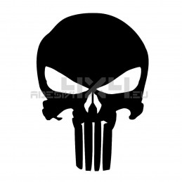 Adesivo Teschio THE PUNISHER