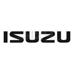 Adesivo isuzu scritta