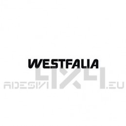 Adesivo camper logo WESTFALIA