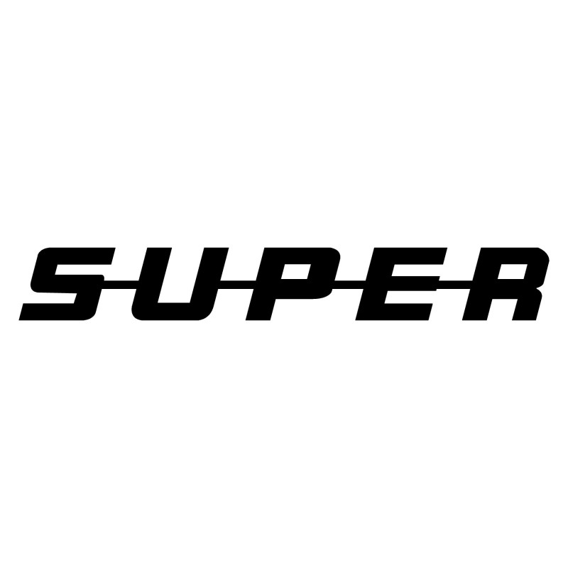 Adesivo scania scritta SUPER