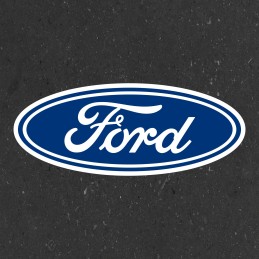 Adesivo ford stampato