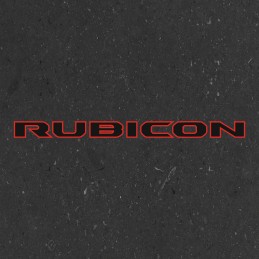 Adesivo jeep RUBICON v2...