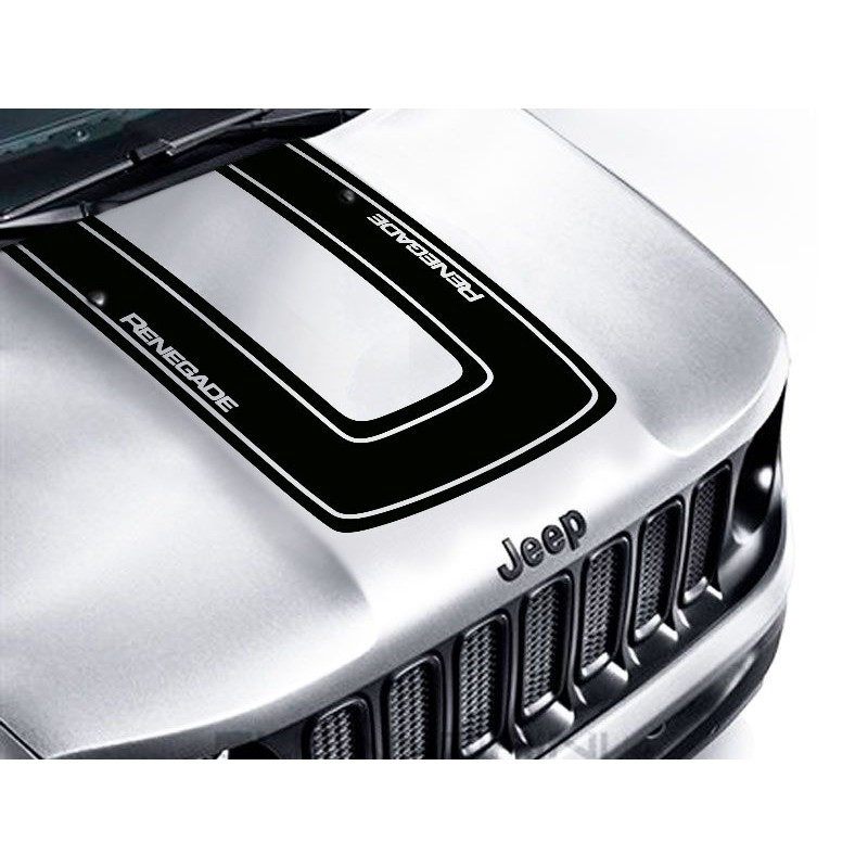 Adesivo cofano JEEP renegade v1
