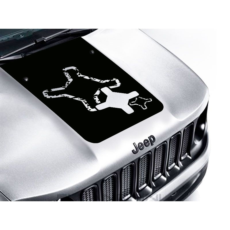 Adesivo cofano JEEP renegade v2