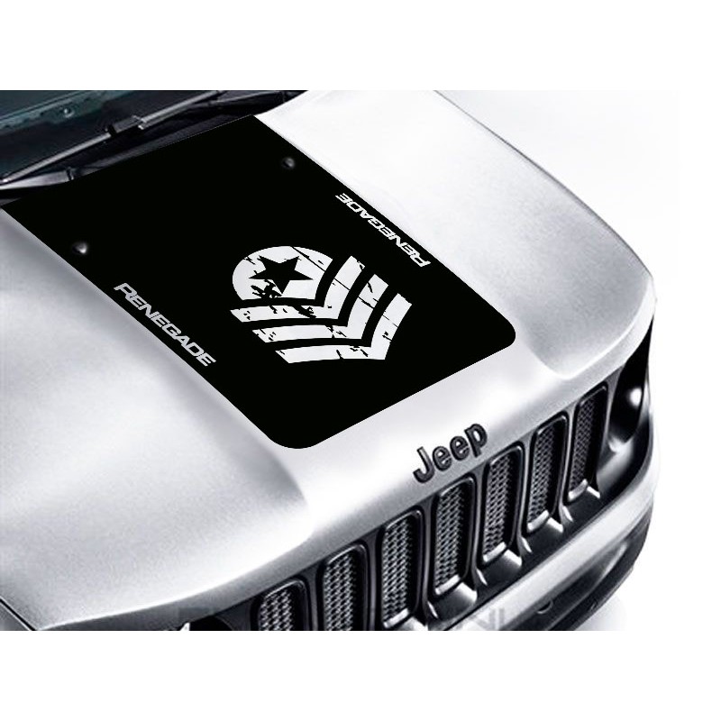 Adesivo cofano JEEP renegade v5