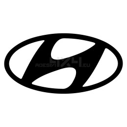 Adesivo hyundai logo