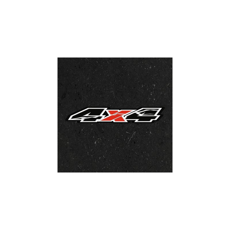 Adesivo 4x4 V7 stampato
