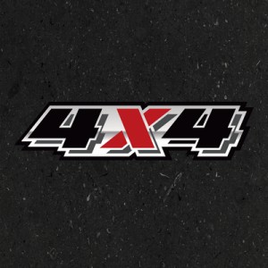 Adesivo 4x4 V9 stampato
