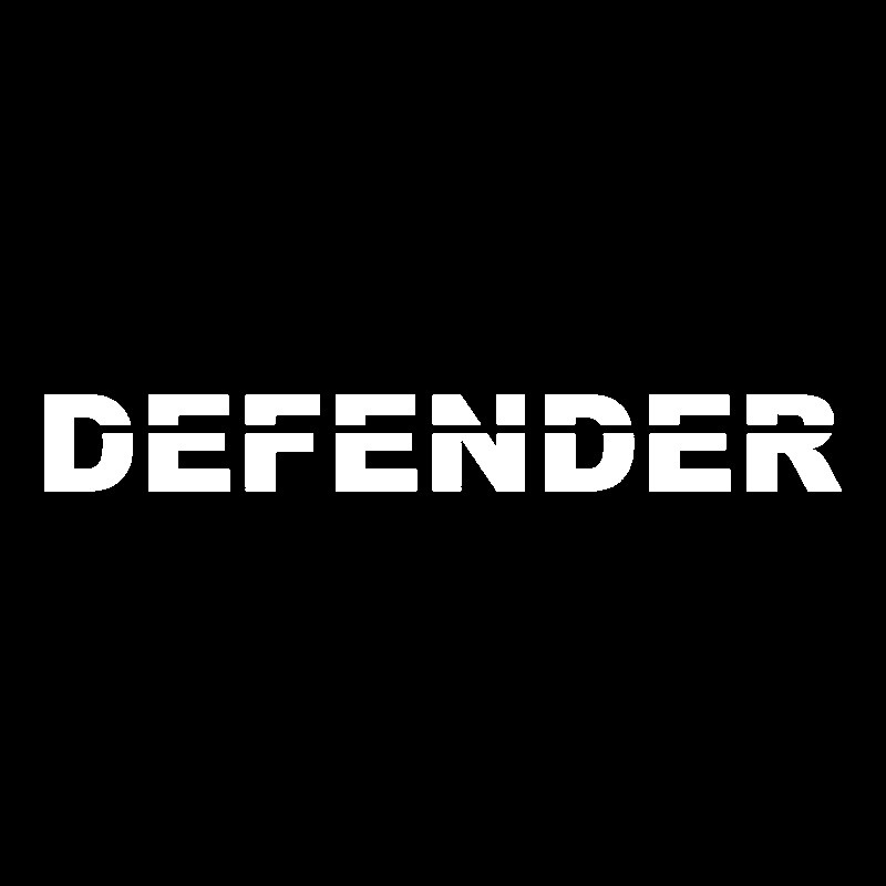Adesivo land rover defender scritta