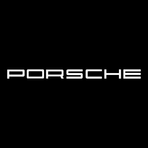 Adesivo Porsche scritta