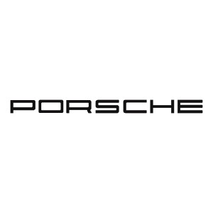 Adesivo Porsche scritta