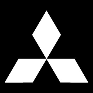 Adesivo mitsubishi logo