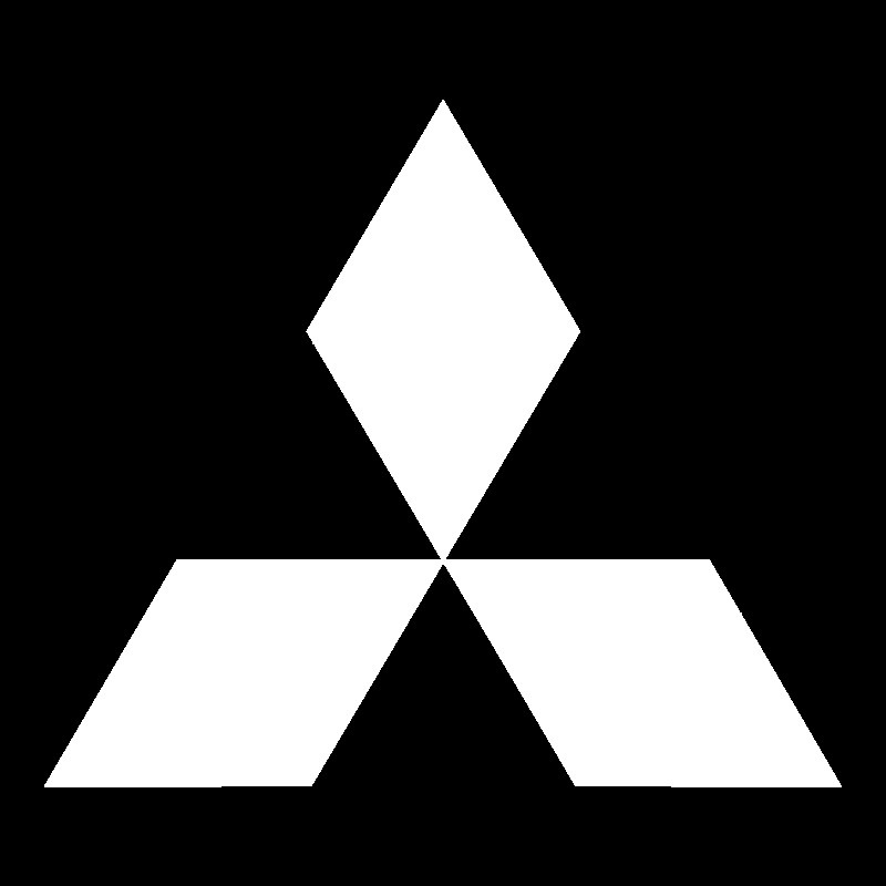 Adesivo mitsubishi logo