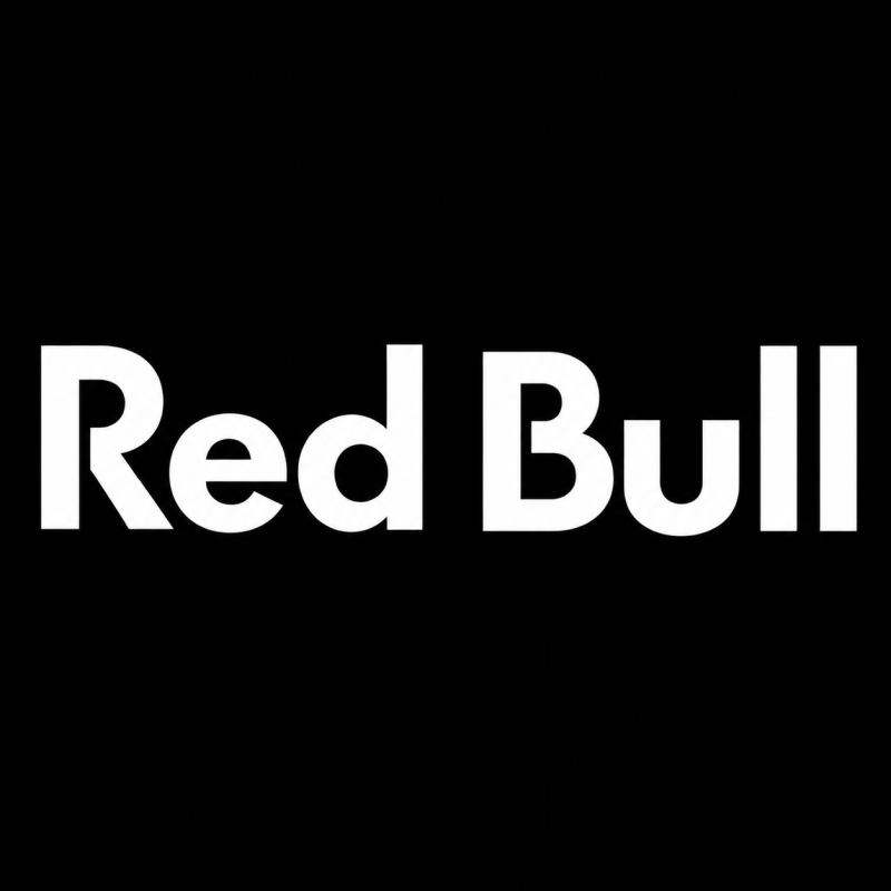 Adesivo Red Bull scritta