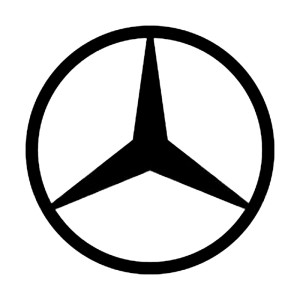 Adesivo Mercedes logo