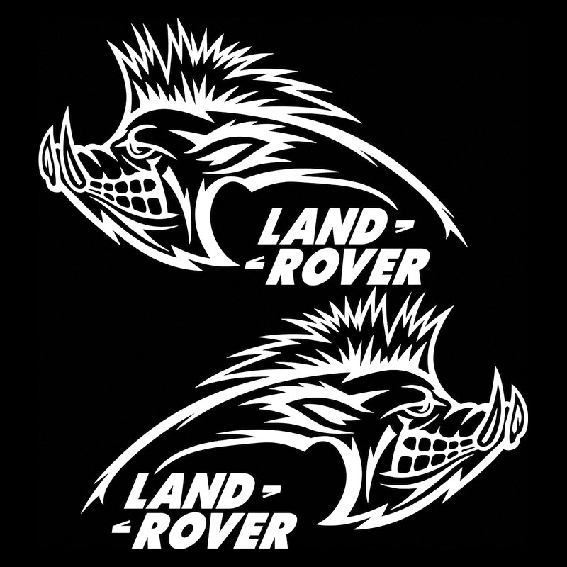 Adesivo cinghiale LAND ROVER