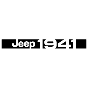 Adesivo Jeep 1941 - 03