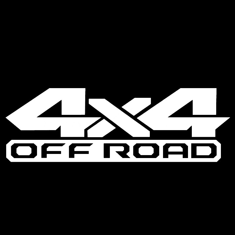 Adesivo 4x4 Off Road Prespaziato per Fuoristrada