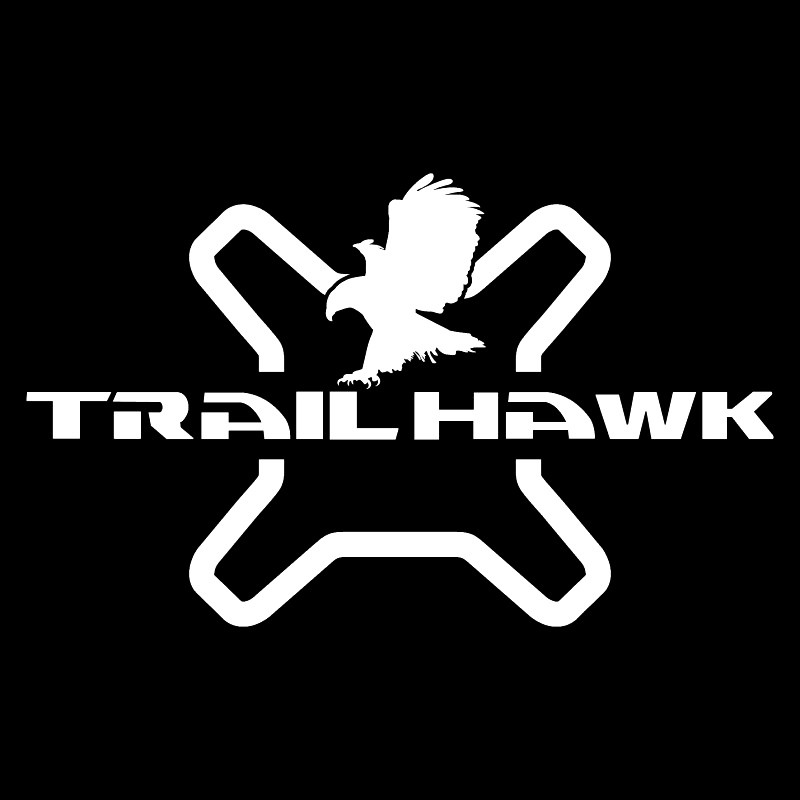 Adesivo jeep renegade trailhawk logo v2