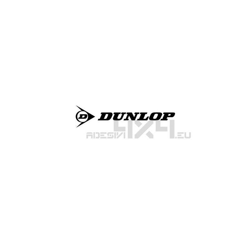 Adesivo dunlop logo Adesivo dunlop logo