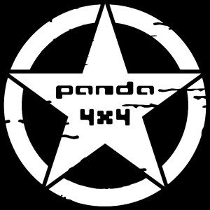Adesivo stella US ARMY consumata panda 4x4 new