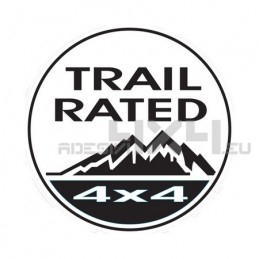 Adesivo jeep trail rated