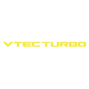 Adesivo honda VTEC TURBO