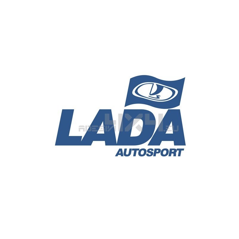 adesivo bandiera LADA autosport