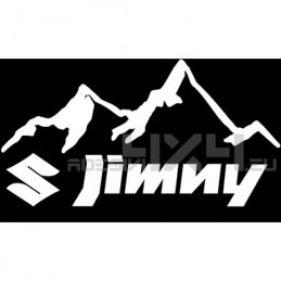 Adesivo 4x4 montagne jimny
