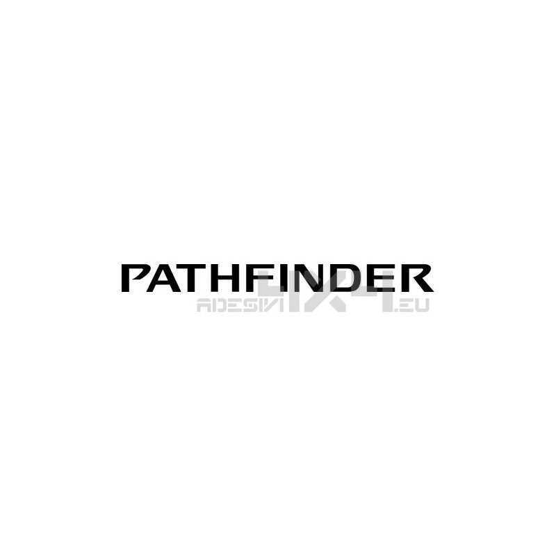 Adesivo nissan pathfinder scritta Adesivo nissan pathfinder scritta