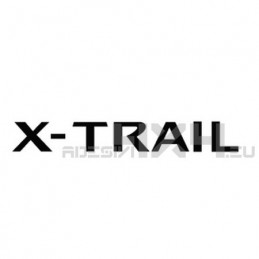 Adesivo nissan x-trail scritta