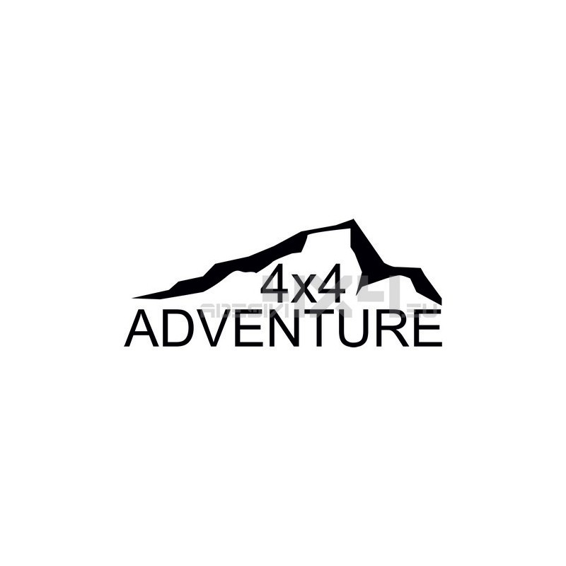 Adesivo montagne 4x4 adventure mod07