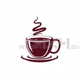 Adesivo tazzina caffe