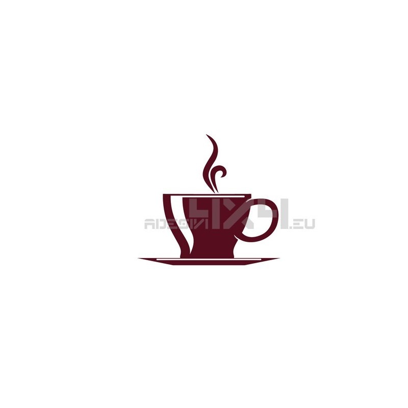 Adesivo tazzina caffe