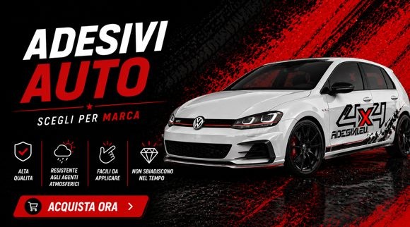 adesivi per auto - scegli per marca