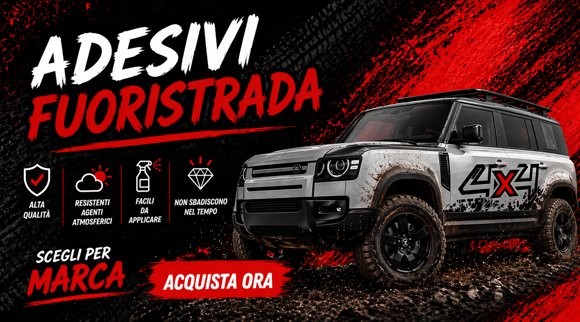 adesivi per fuoristrada - scegli per marca