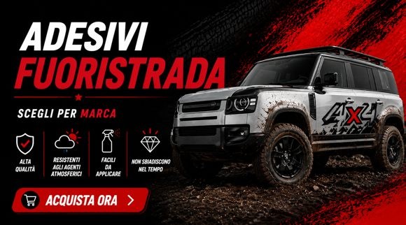 adesivi per fuoristrada - scegli per marca