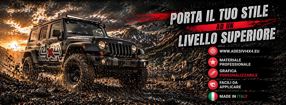 adesivi per jeep