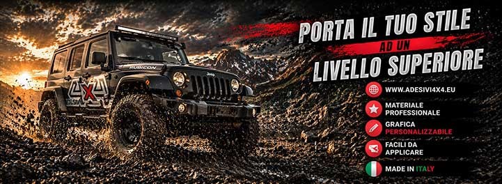 adesivi per jeep